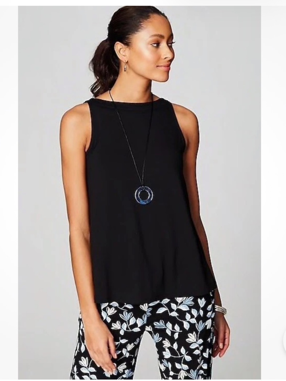 NWT J JILL WEAREVER TWO WAY WAY WOMEN SZ LARGE IN BLACK